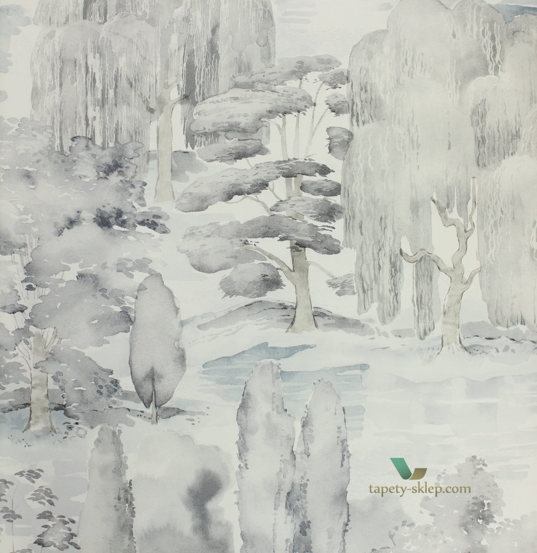 Tapeta drzewa Sanderson 216282 Waterperry