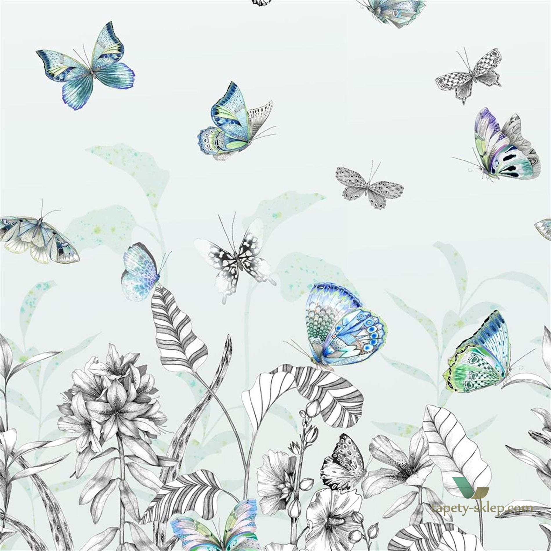Mural Designers Guild PDG1058/02 Papillons
