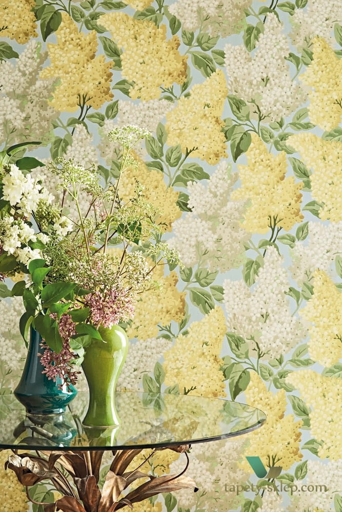 Tapeta kwiaty bzu Cole&Son Lilac 115/1004 Botanical Botanica