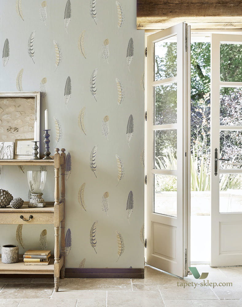 Tapeta pióra Sanderson 216606 Lismore Elysian