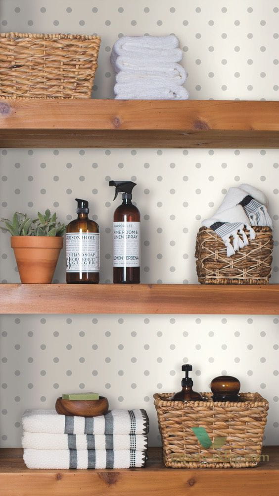 Tapeta Kropki MH1573 Magnolia Home York