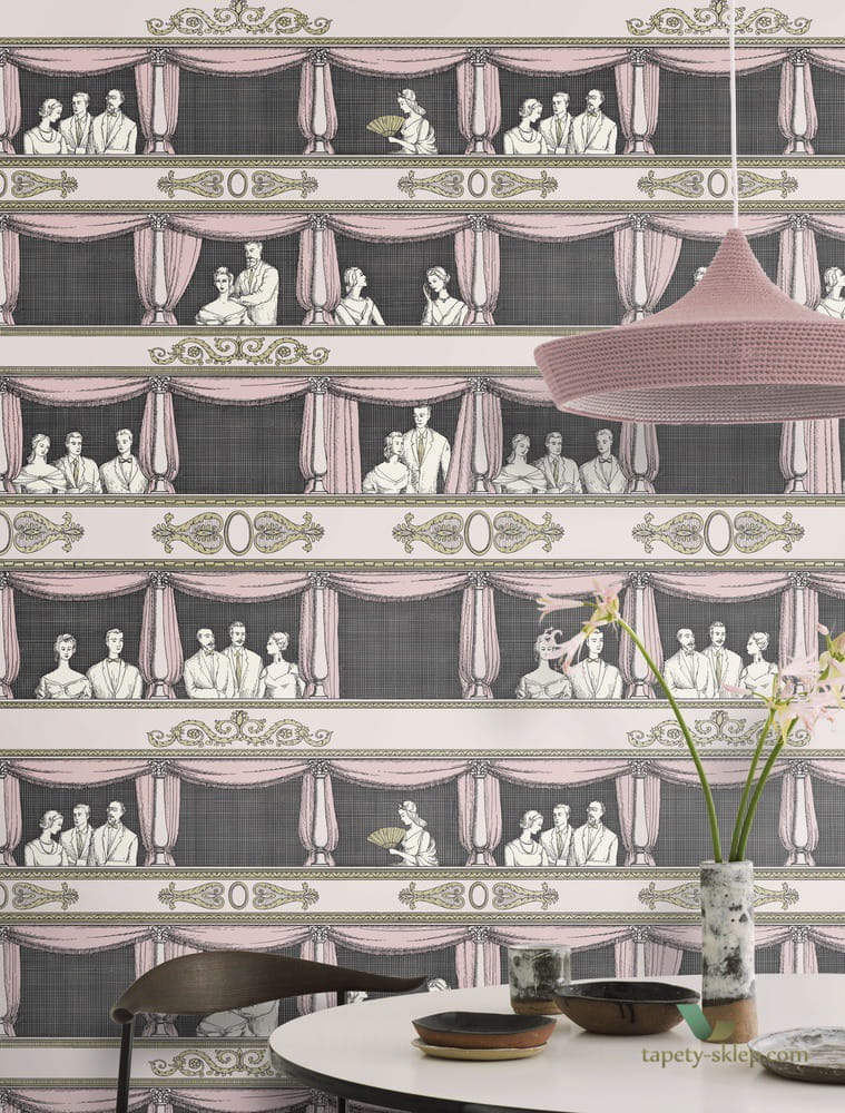 Tapeta Teatr Cole & Son Teatro 114/4008 Fornasetti