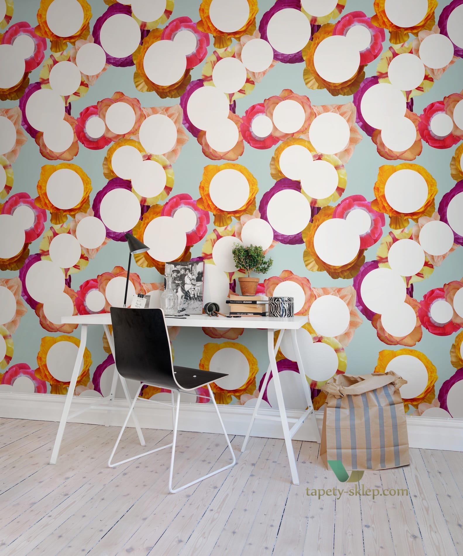 Fototapeta Rebel Walls R13101 Flower Dot