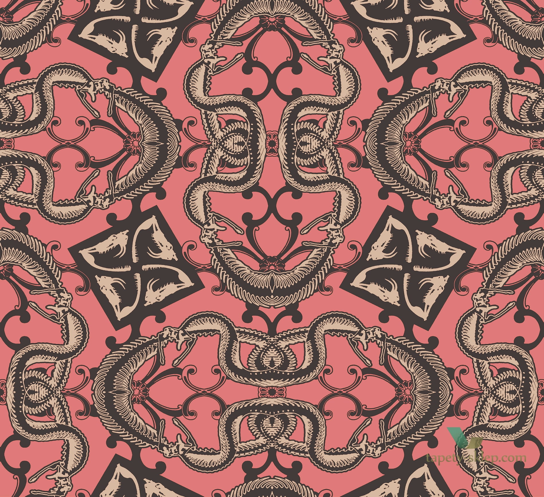 Tapeta Flavor Paper Arte FP1082 Snake Bit