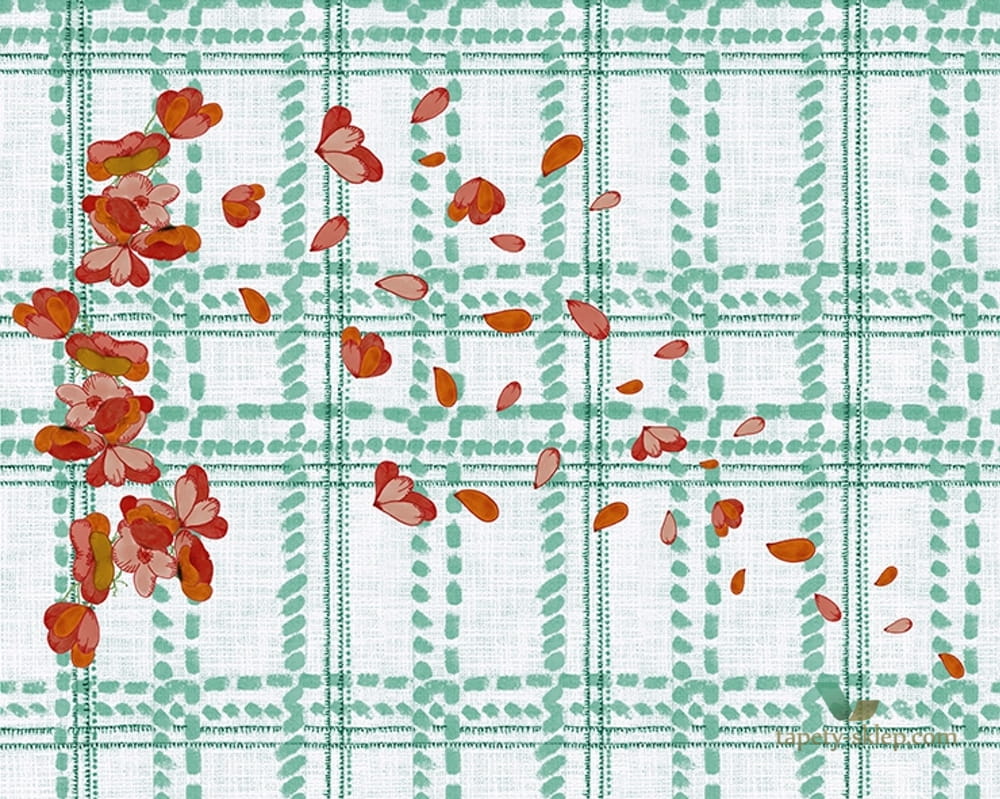Fototapeta Wall&Deco Scottish blumen WDSB1602 Contemporary 2016