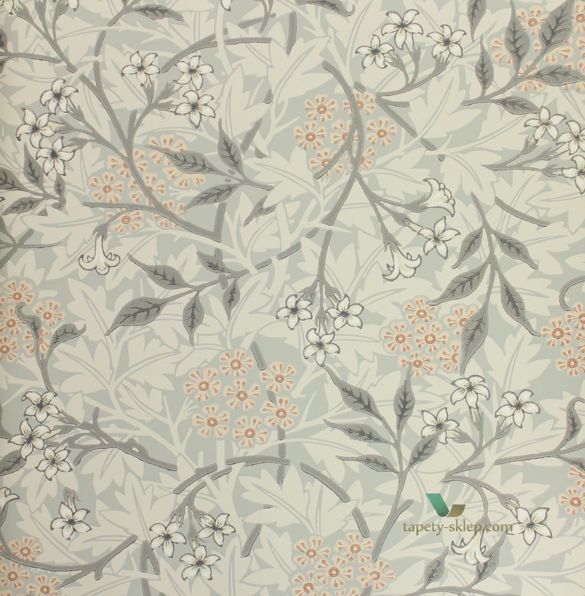 Tapeta Roślinne Pnącza William Morris 214726 Archive III