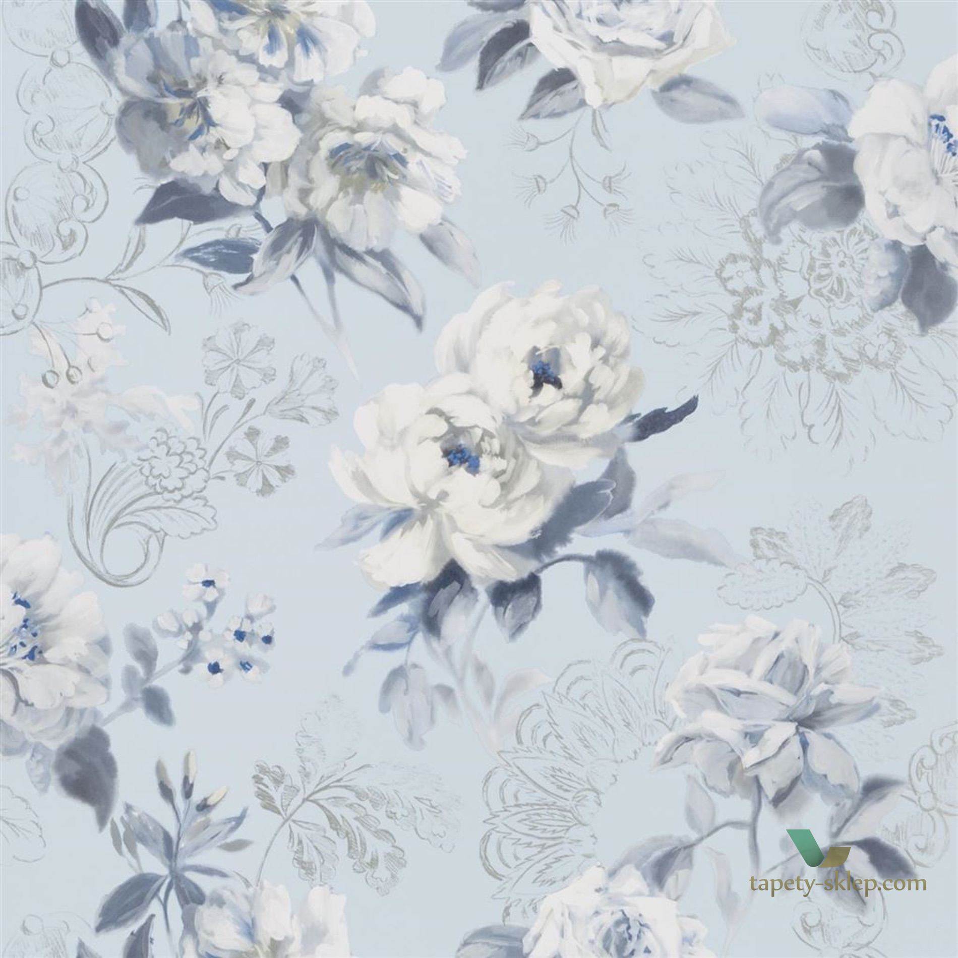Tapeta Designers Guild PDG1051/03 Victorine Mandora