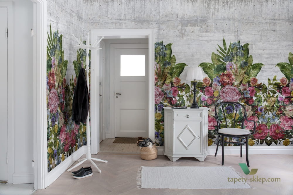 Fototapeta Rebel Walls R15762 Flower Burst Concrete