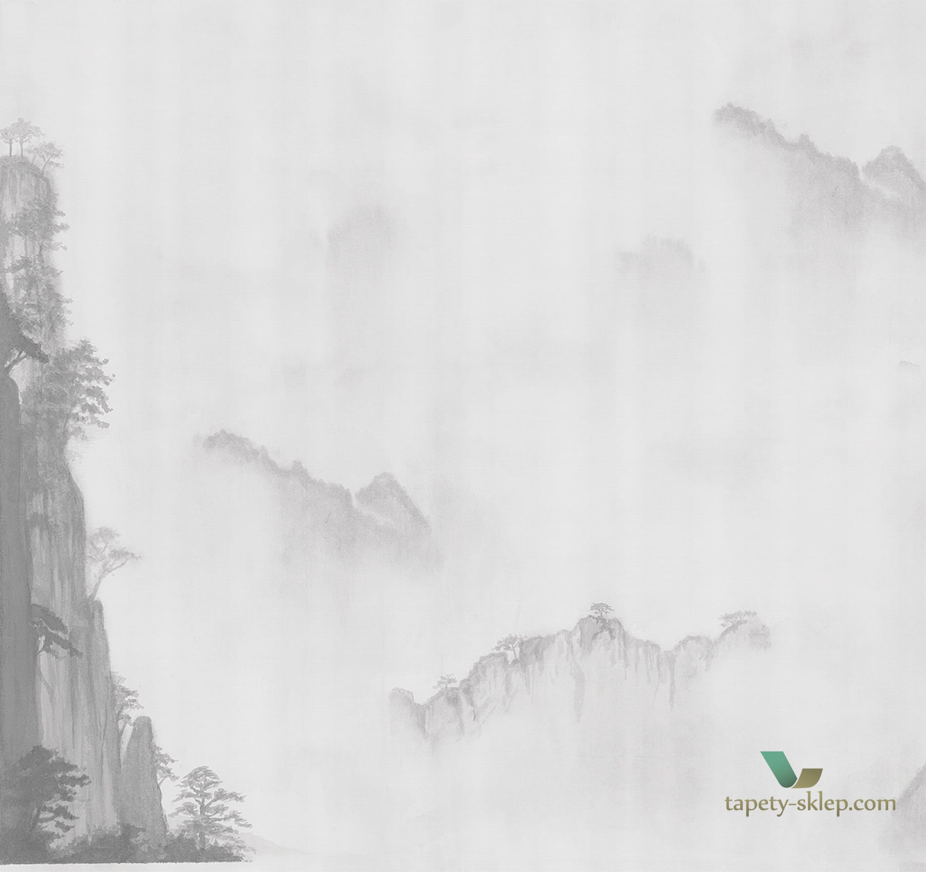 Tapeta London Art 18025 Foggy Landscape