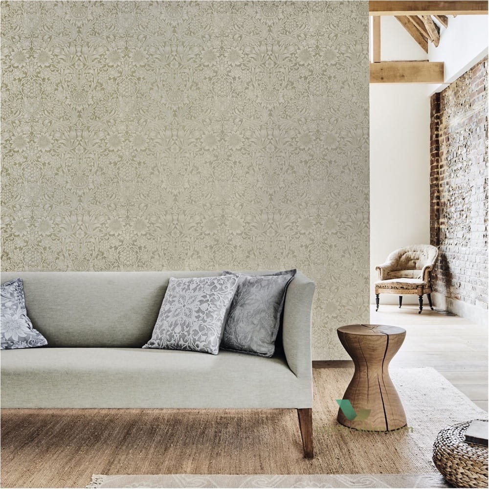 Tapeta Kwiaty Morris & Co 216049 Sunflower Pure