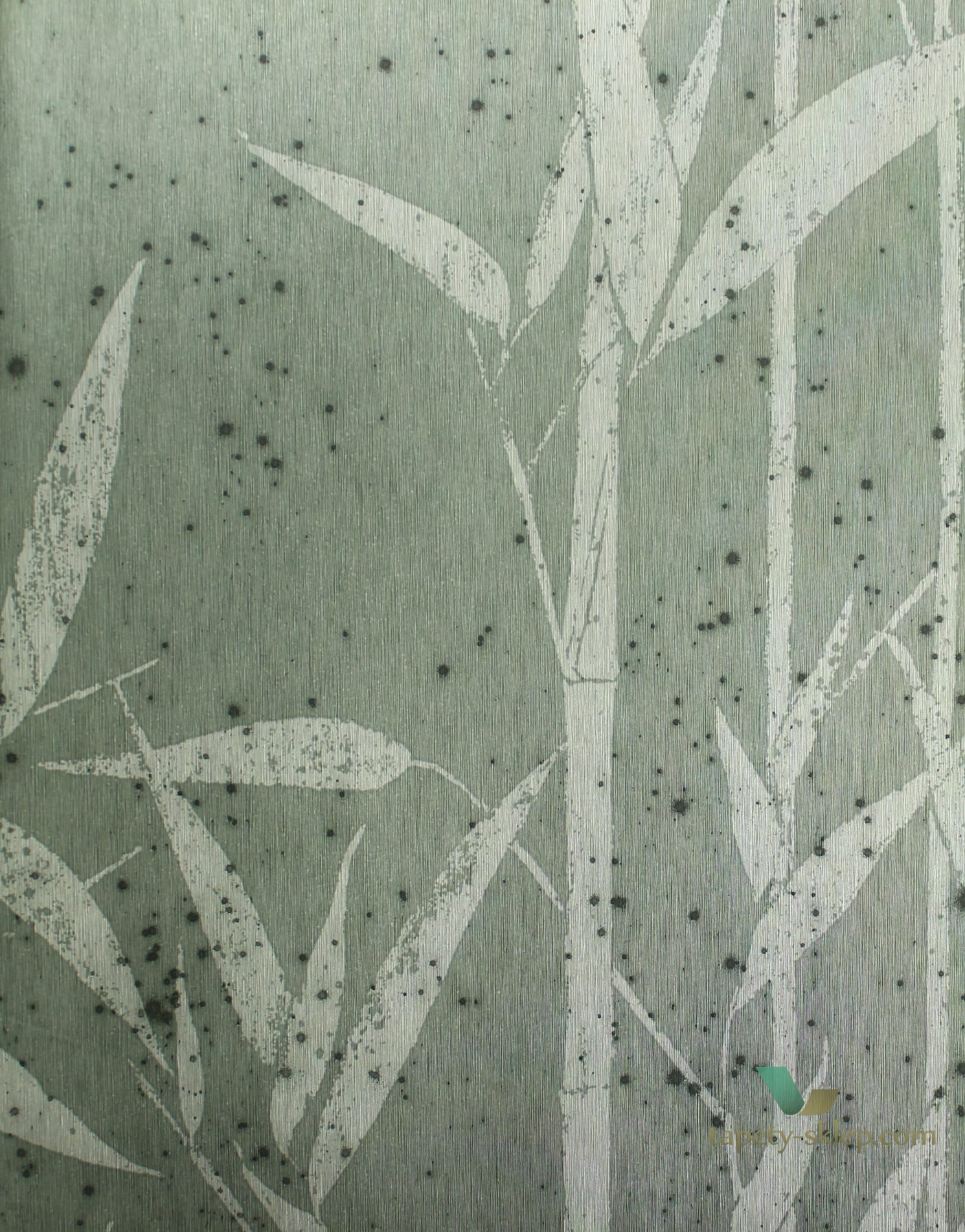 Tapeta Liście Bambusa Arte 37621 Natura Metal X Signum