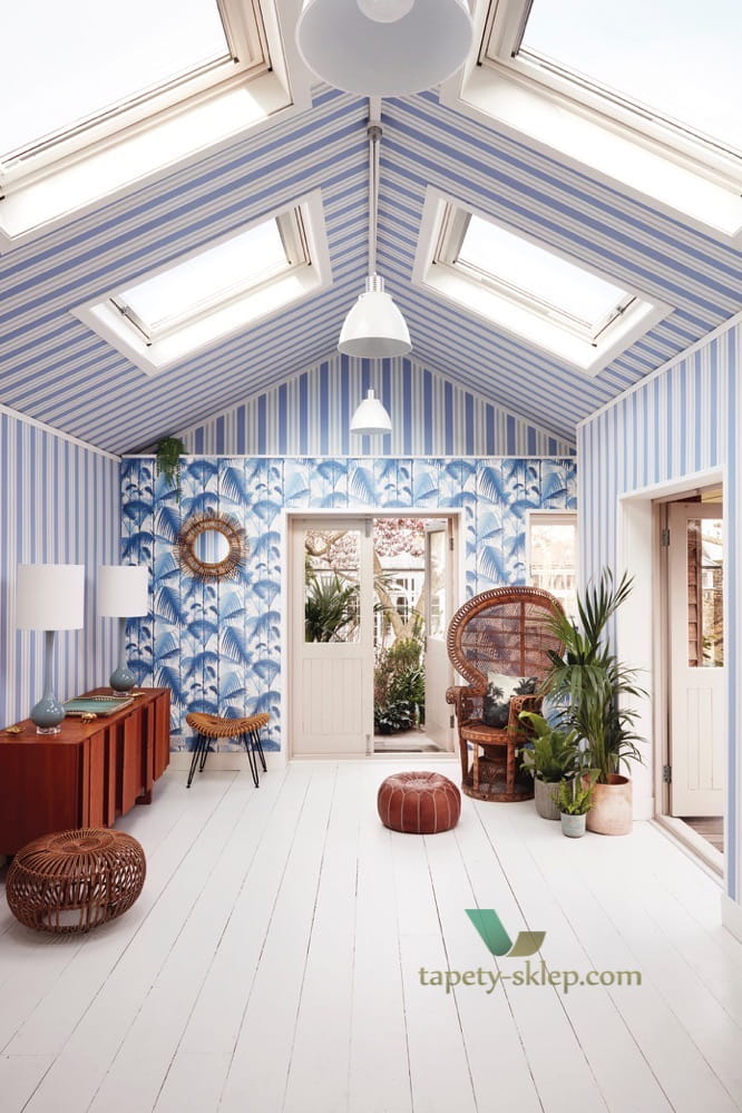 Tapeta Cole & Son Polo Stripe 110/1006 Marquee Stripes