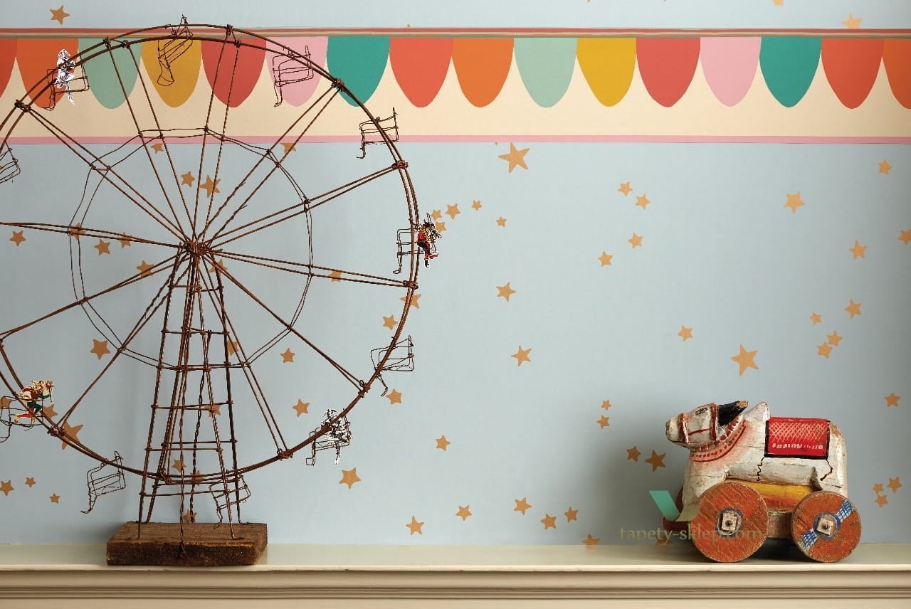 Tapeta Cole & Son 103/3015 Stars Whimsical