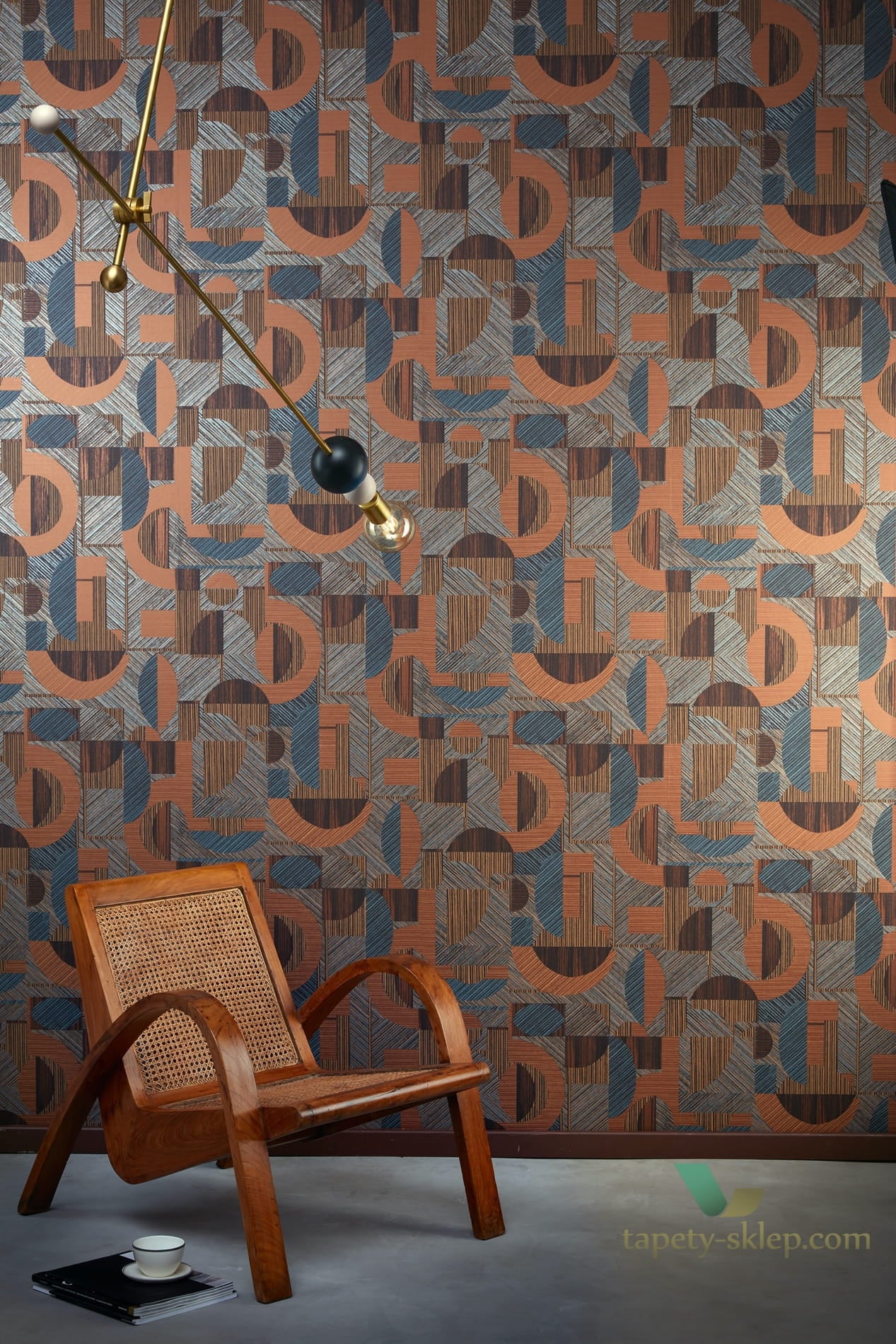 Tapeta geometryczna Khroma ORB207 Nakita Orbital