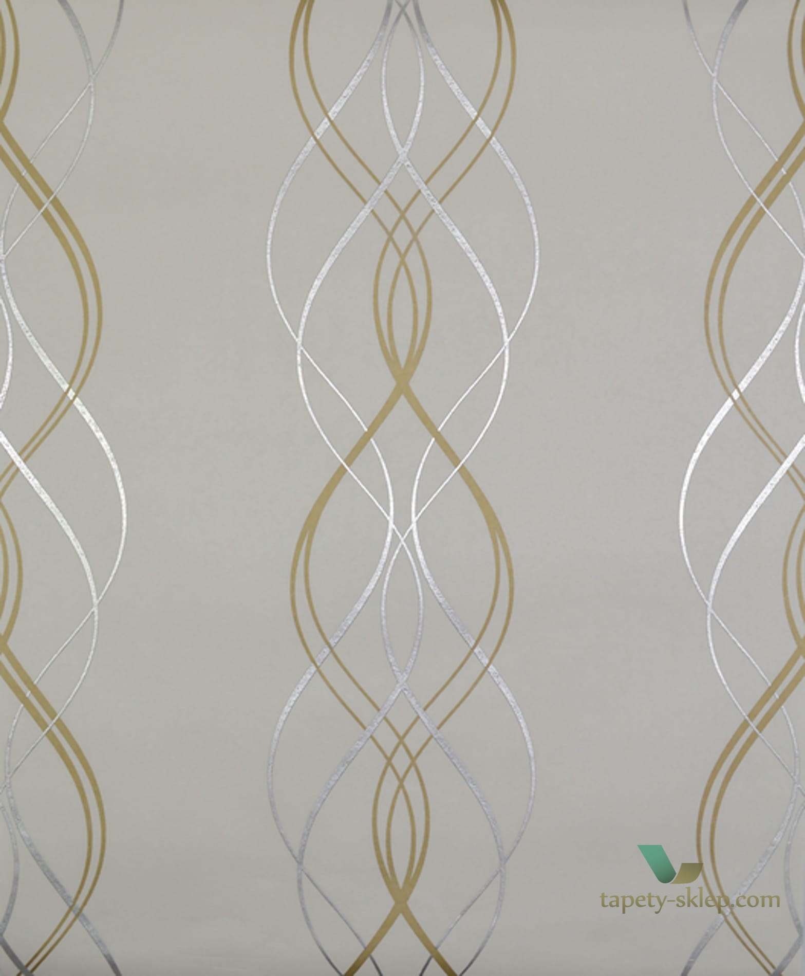 Tapeta Antonina Vella NW3549 York Modern Metals