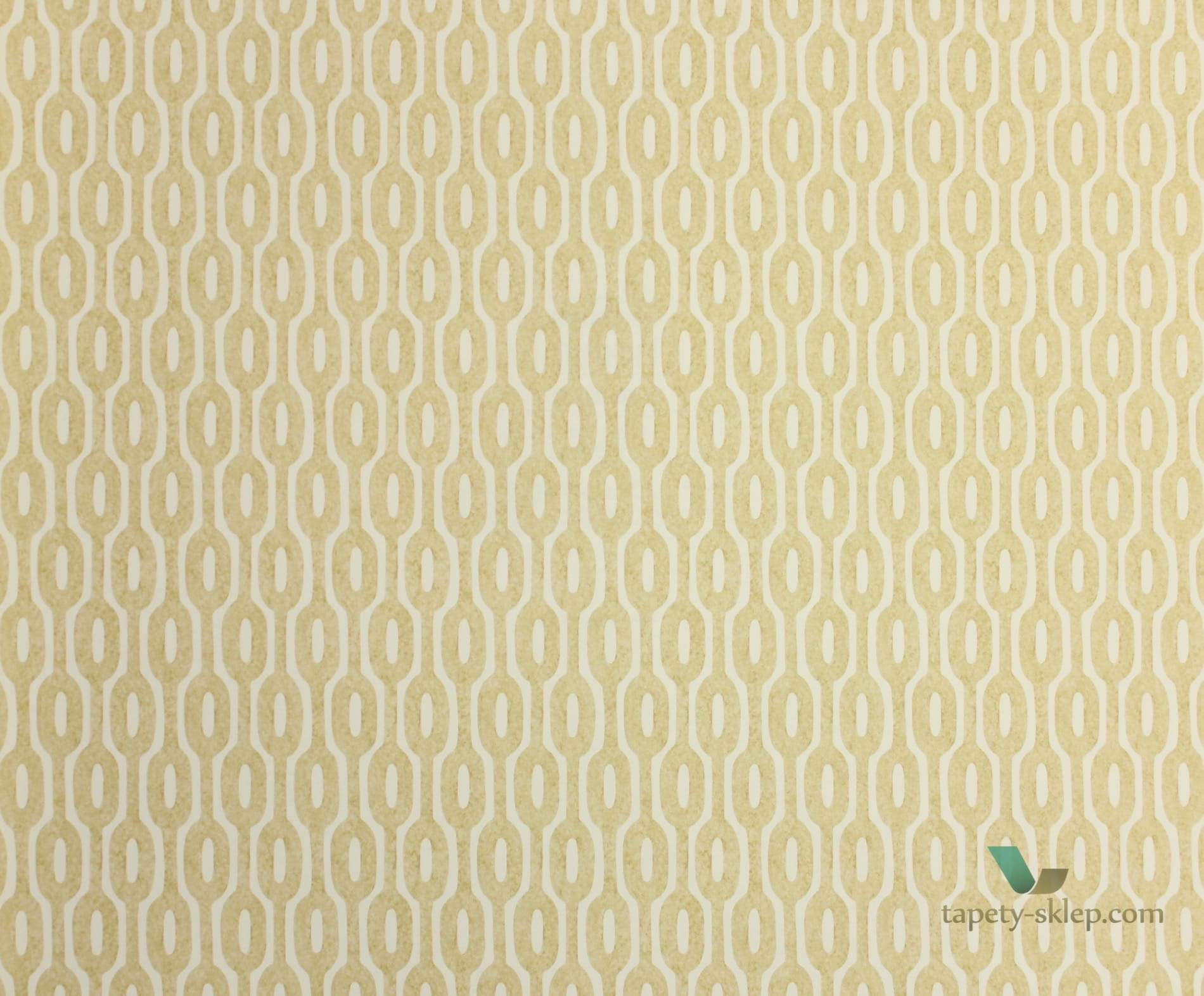Tapeta geometryczna retro Sanderson 216367 The Potting Room