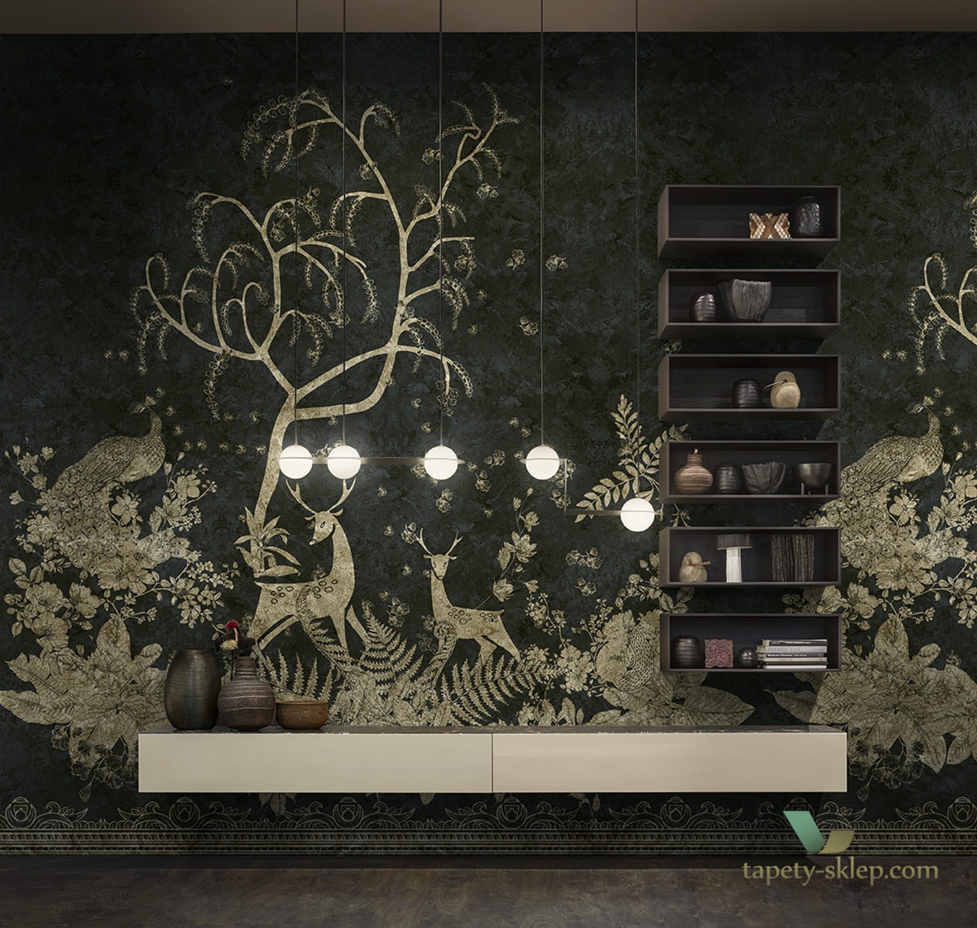 Tapeta Inkiostro Bianco LORIEN INKCGEW1802 GoldenWall