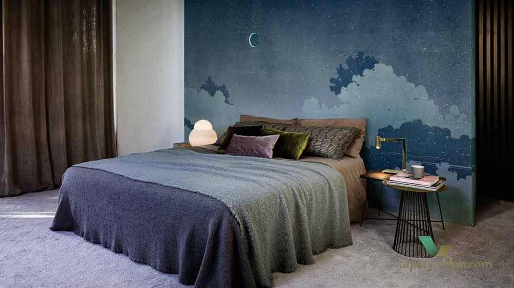 Fototapeta Wall&Deco Notturno Blu WDNB1602 Contemporary 2016