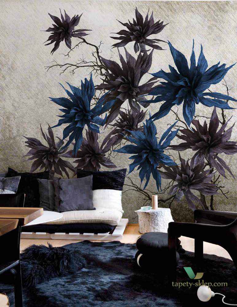 Tapeta Wall&Deco Silver blossom WDSB1403 Contemporary 14