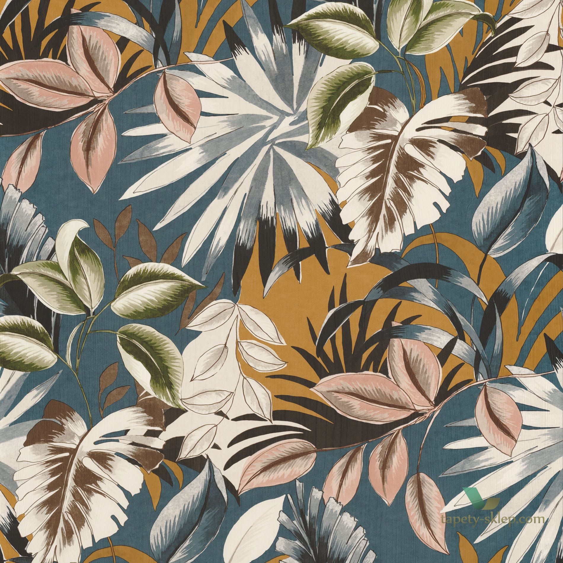 Tapeta tropikalne liście Casamance 74260354 Floresta Rio Madeira