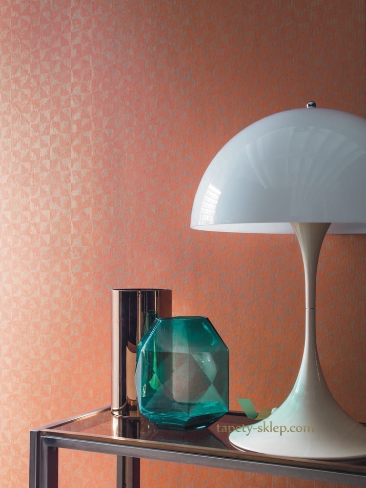 Tapeta nowoczesna z geometrycznym wzorem Casamance 73640449 Contemplation Vertige