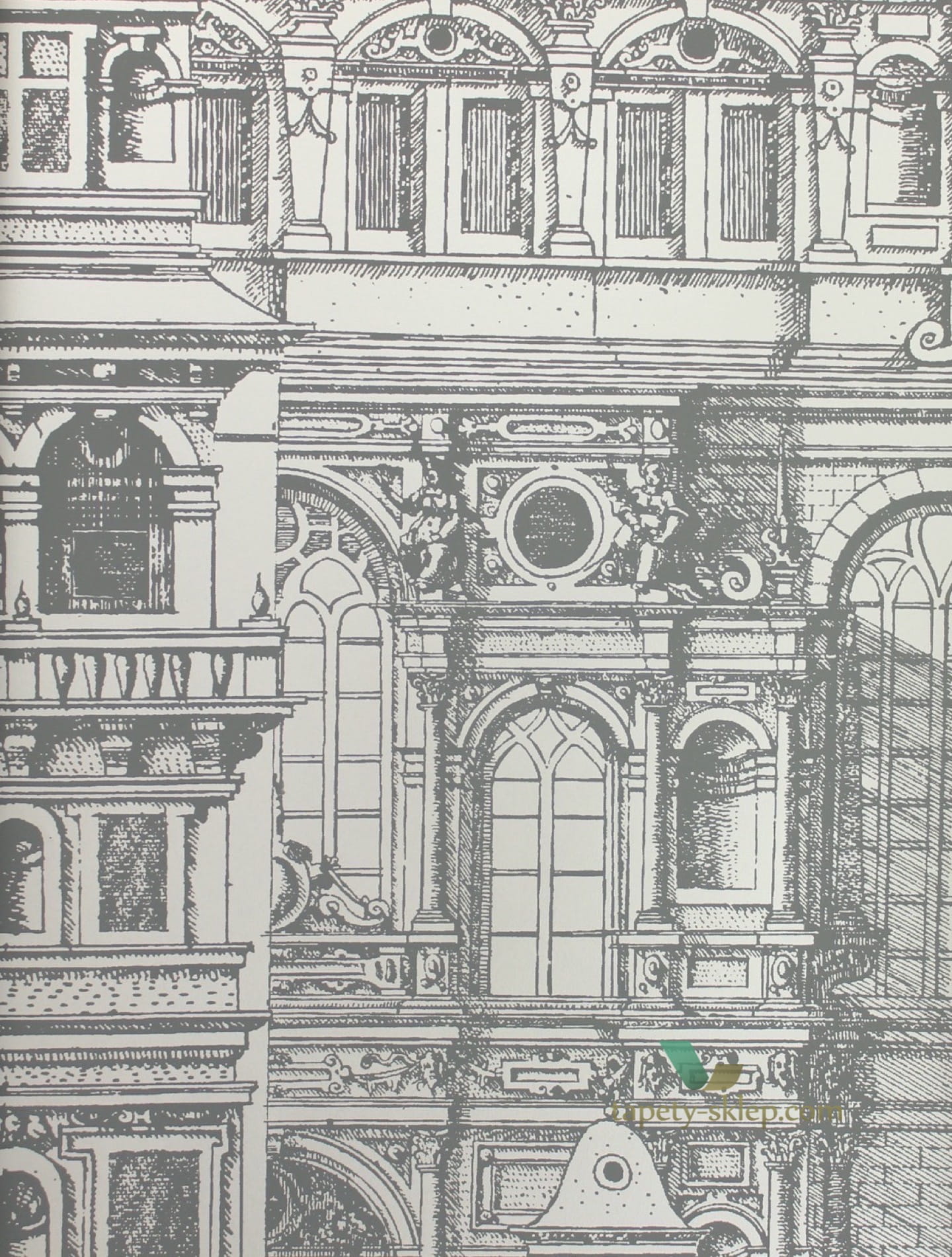 Tapeta Thibaut T35173 Palazzo Graphic Resource