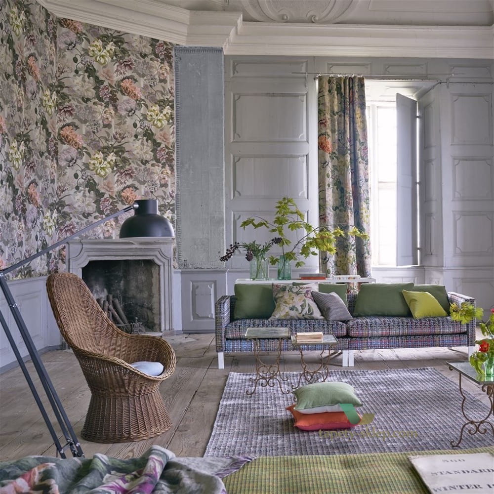 Mural Designers Guild PDG1038/03 Delft Flower Grande