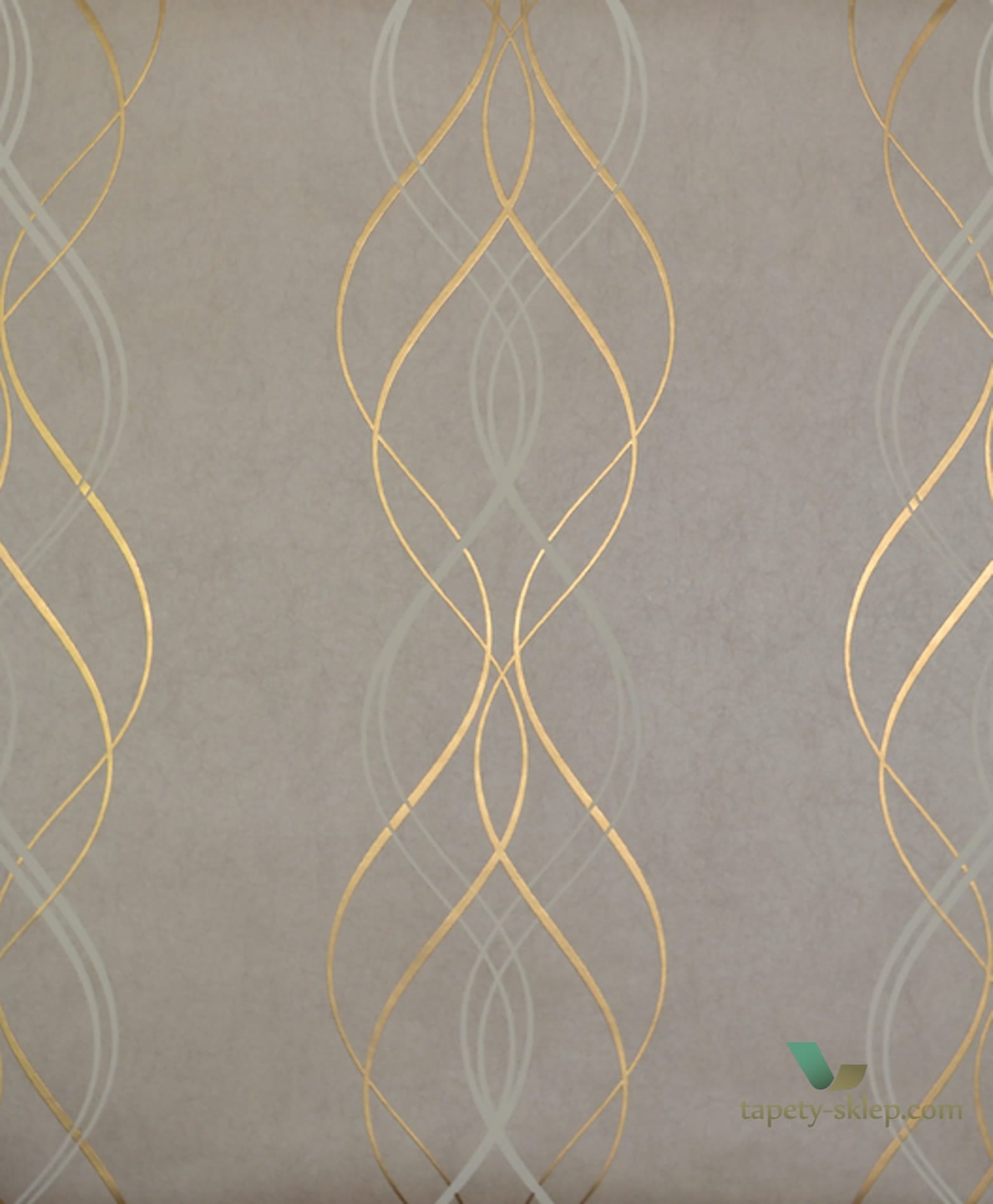 Tapeta Antonina Vella NW3552 York Modern Metals