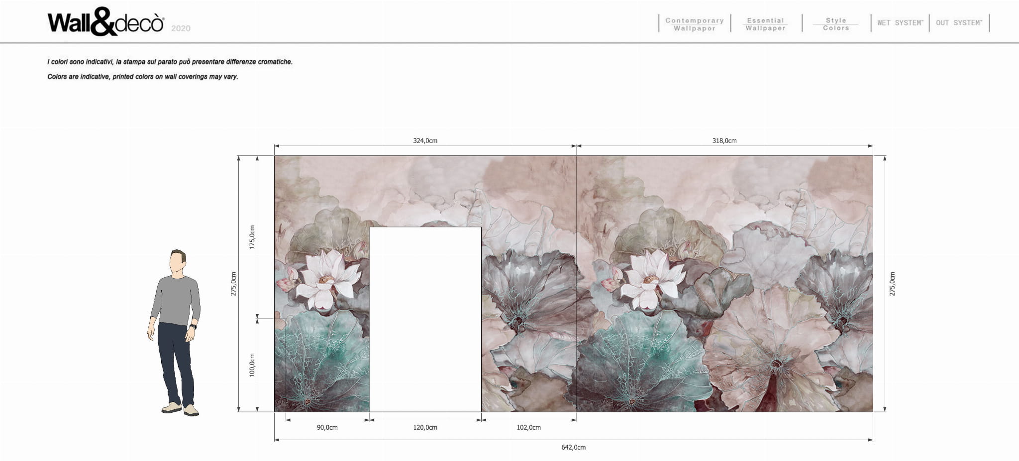 Fototapeta Wall & Deco WET_NI1602 NIVEUM WET SYSTEM 2016