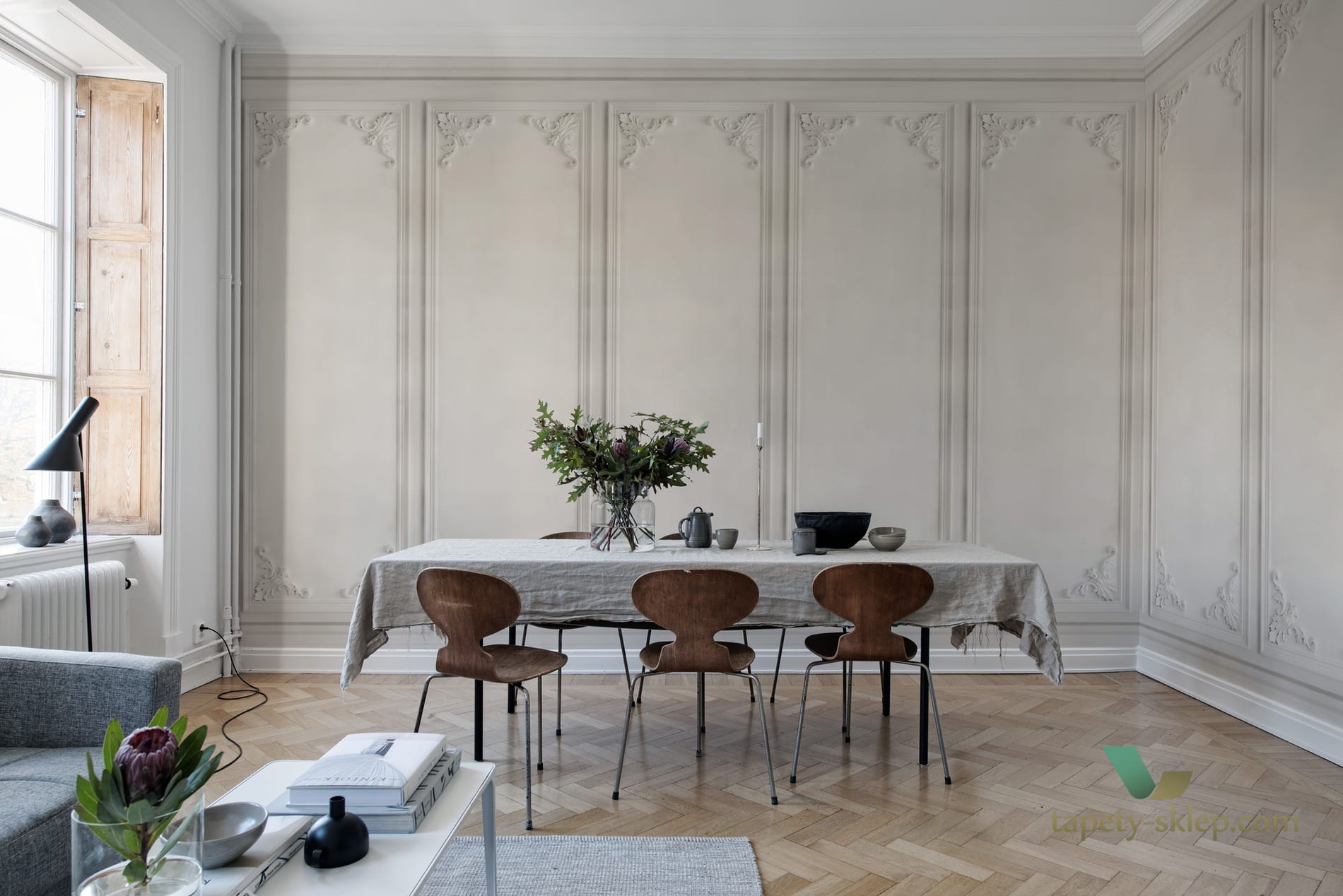 Fototapeta French Panels R15441 Rebel Walls