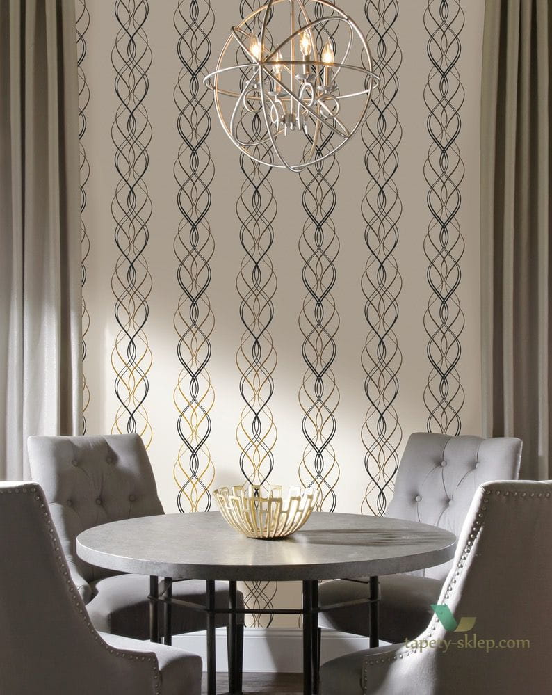 Tapeta Antonina Vella NW3549 York Modern Metals
