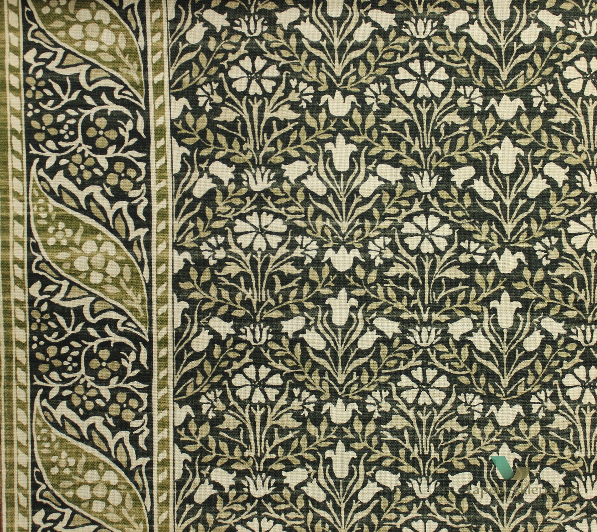Tkanina Morris & Co. Morris Bellflowers 226405 Archive IV