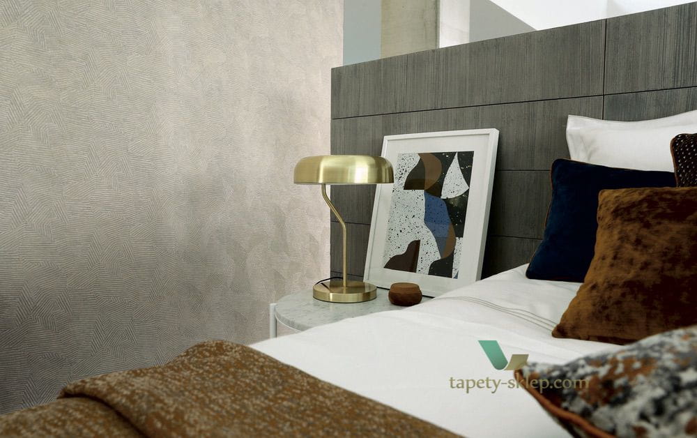Tapeta przypominająca liście bambusa Casamance 74090262 Soroa Malanga