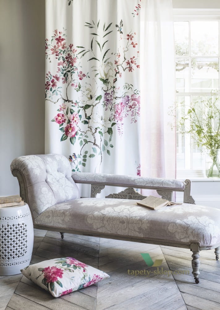 Mural kwiaty Magnolia & Blossom Sanderson 216306 Panel B Waterperry