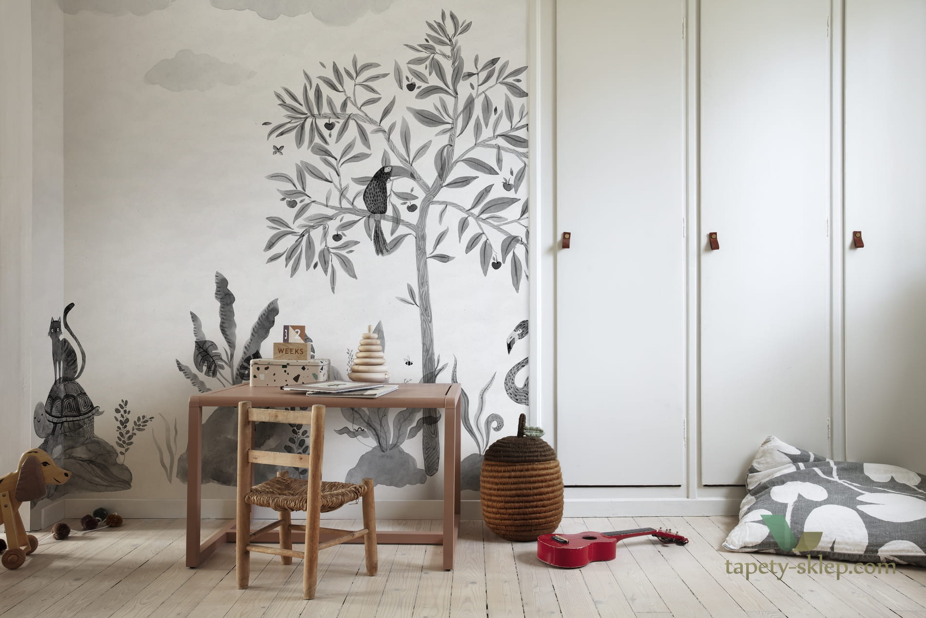Mural Sandberg Wilton Graphite 653-71 Familj II