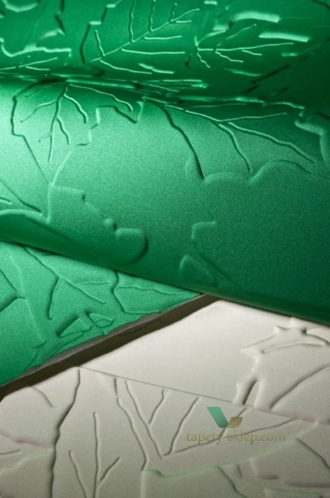 Tapeta tekstylna 3D liście 10502 Arte Intrigue