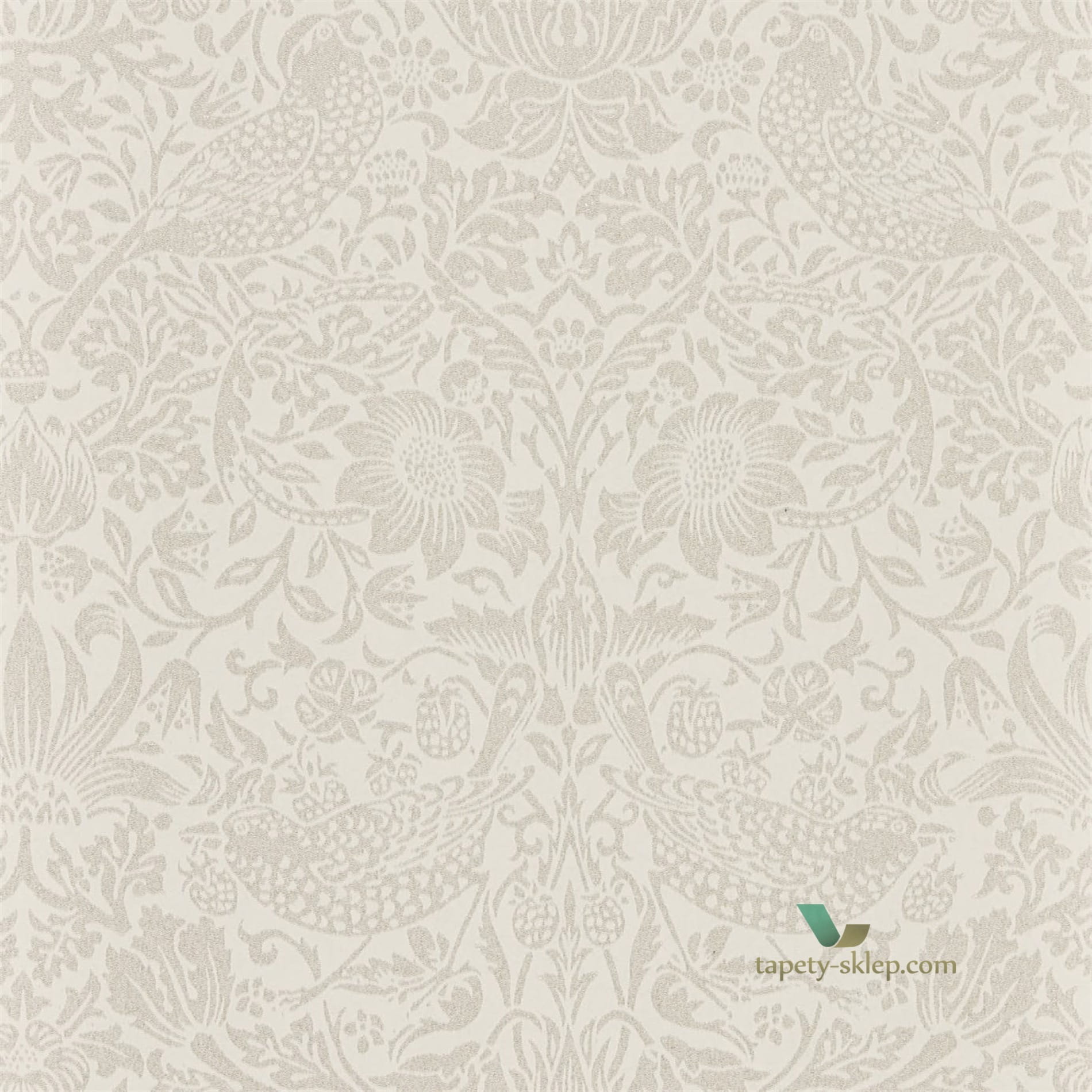Tapeta Złodziej Truskawek Morris & Co 216020 Strawberry Thief Pure