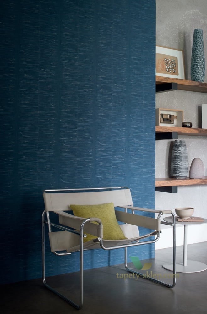 Tapeta w pasy Casamance 73450781 Copper