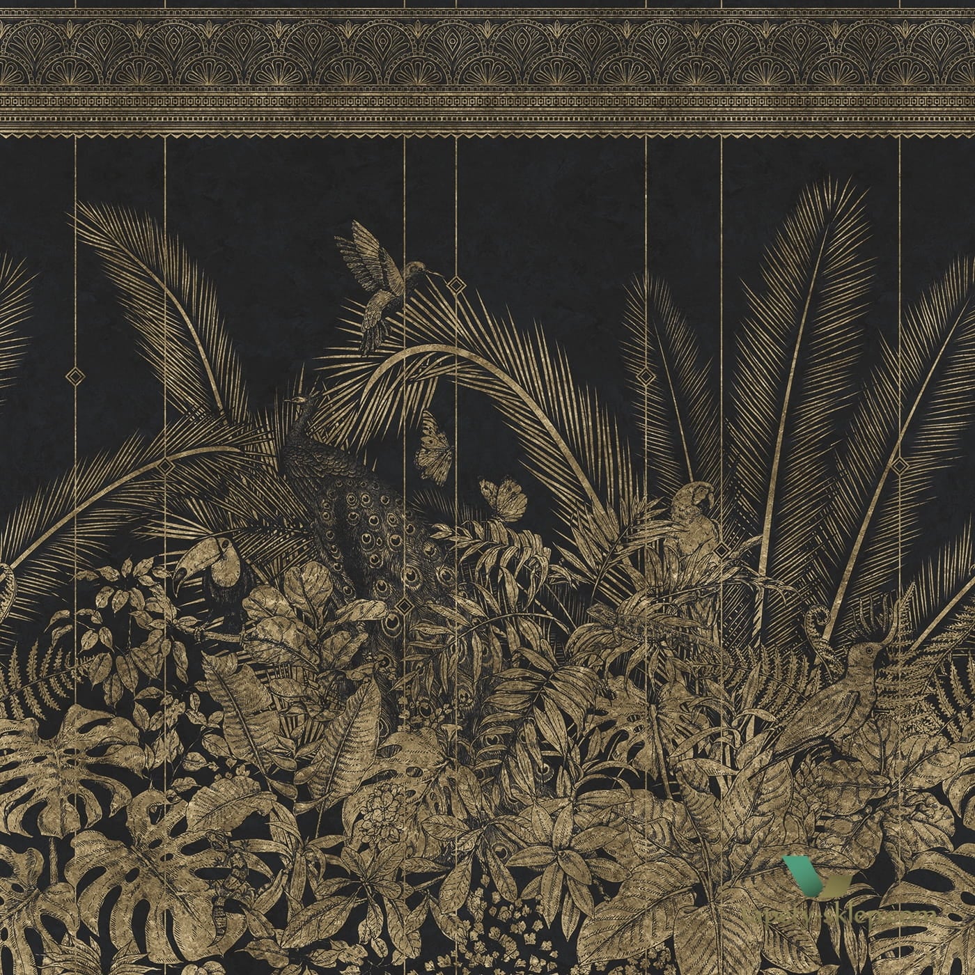 Tapeta Inkiostro Bianco TAMPURA INKVXXO1801 GoldenWall