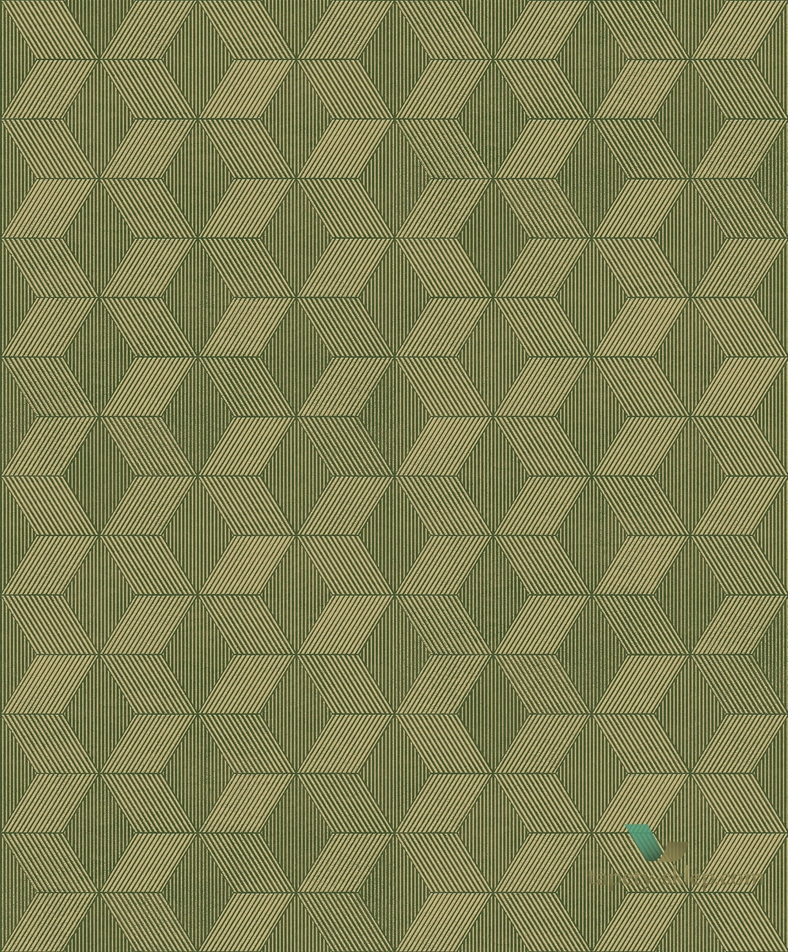 Tapeta geometryczna 3D Khroma ORB501 Manhattan Orbital