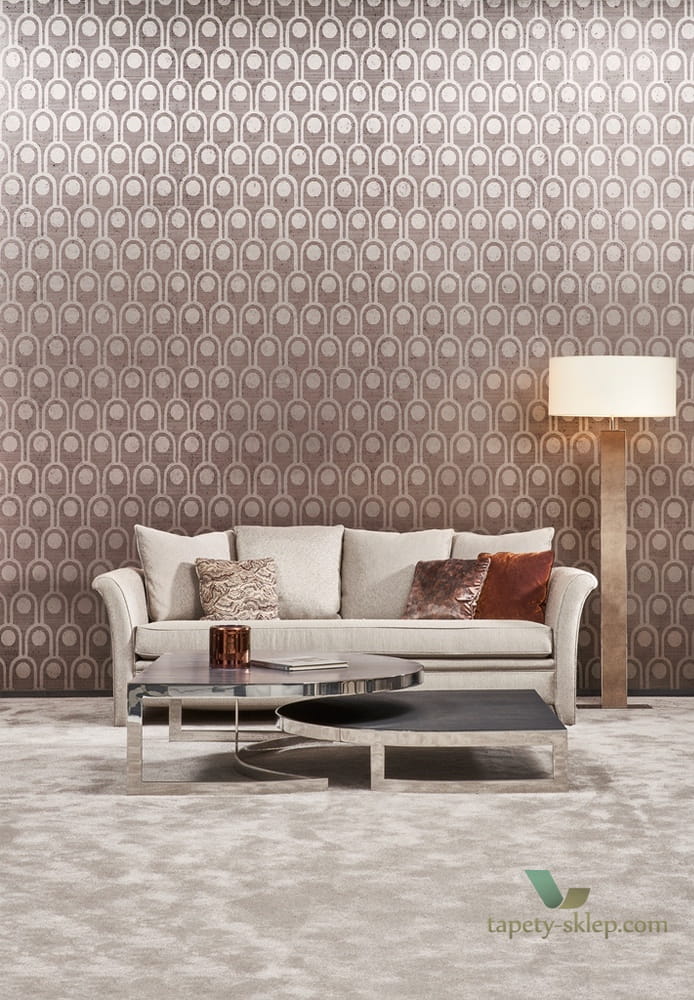 Tapeta w stylu art-deco Arte 37633 Arcum Metal X Signum