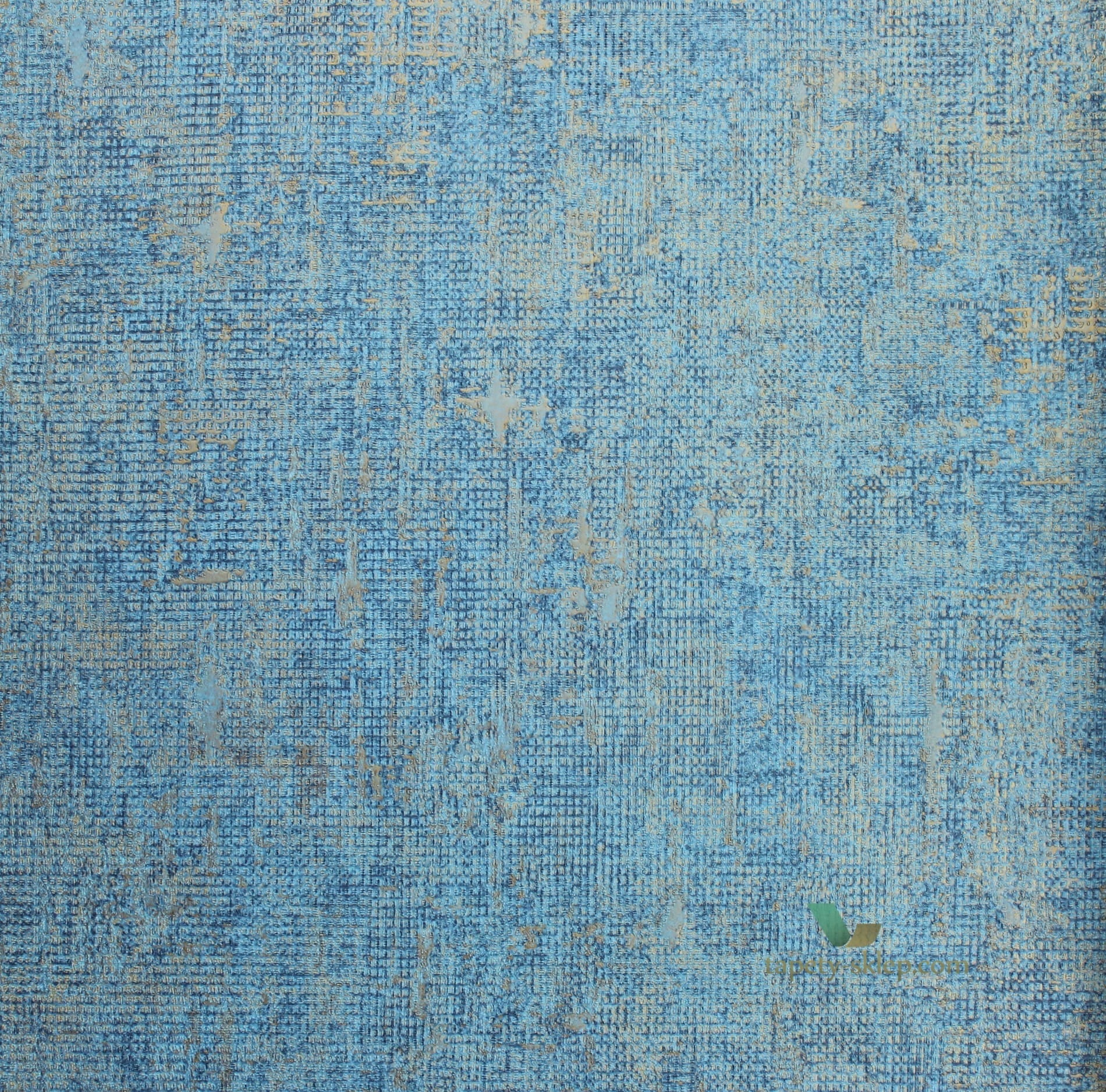 Tapeta jak przecierane płótno Casamance 73440407 Copper