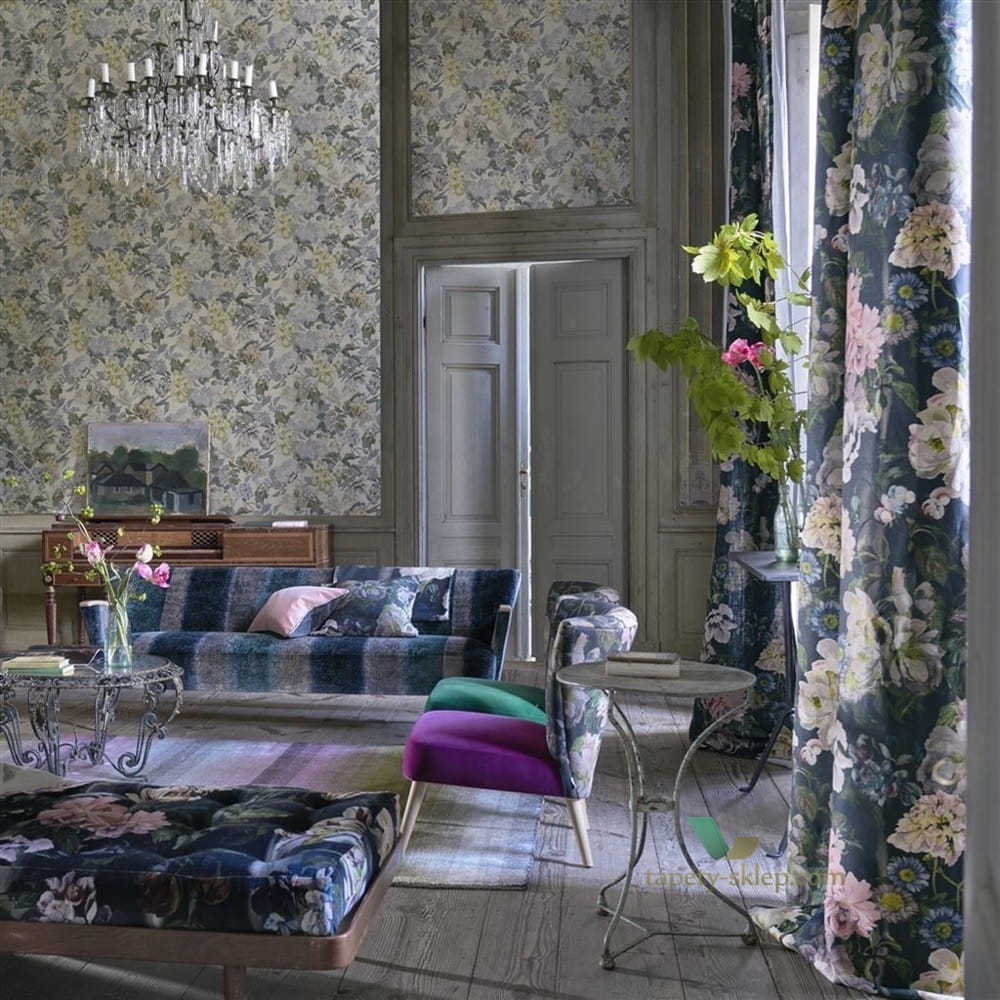 Tapeta Designers Guild PDG1033/04 Delft Flower Tulipa Stellata