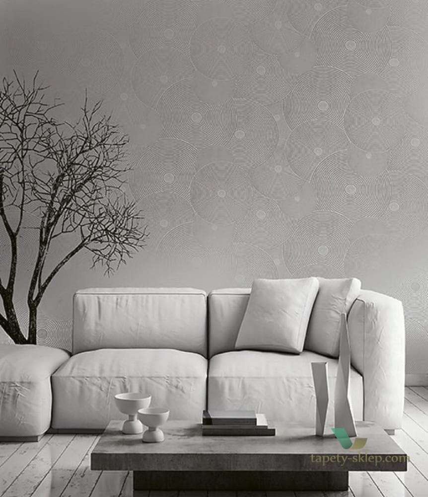 Tapeta Wallquest OY34404 White on White Paper & Ink