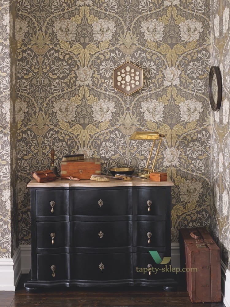 Tapeta Ornament Roślinny William Morris 214704 Archive III