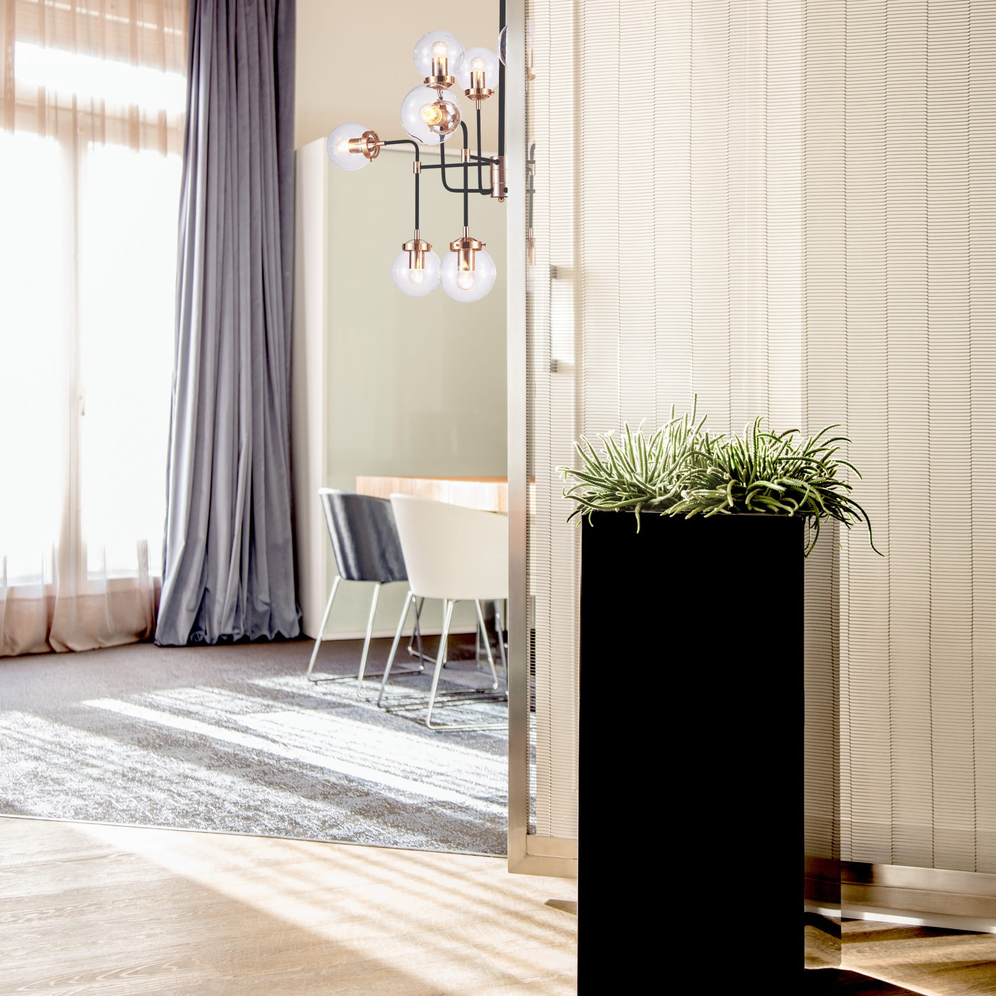Industrialna lampa P12826BR wisząca BOSTON LOFT