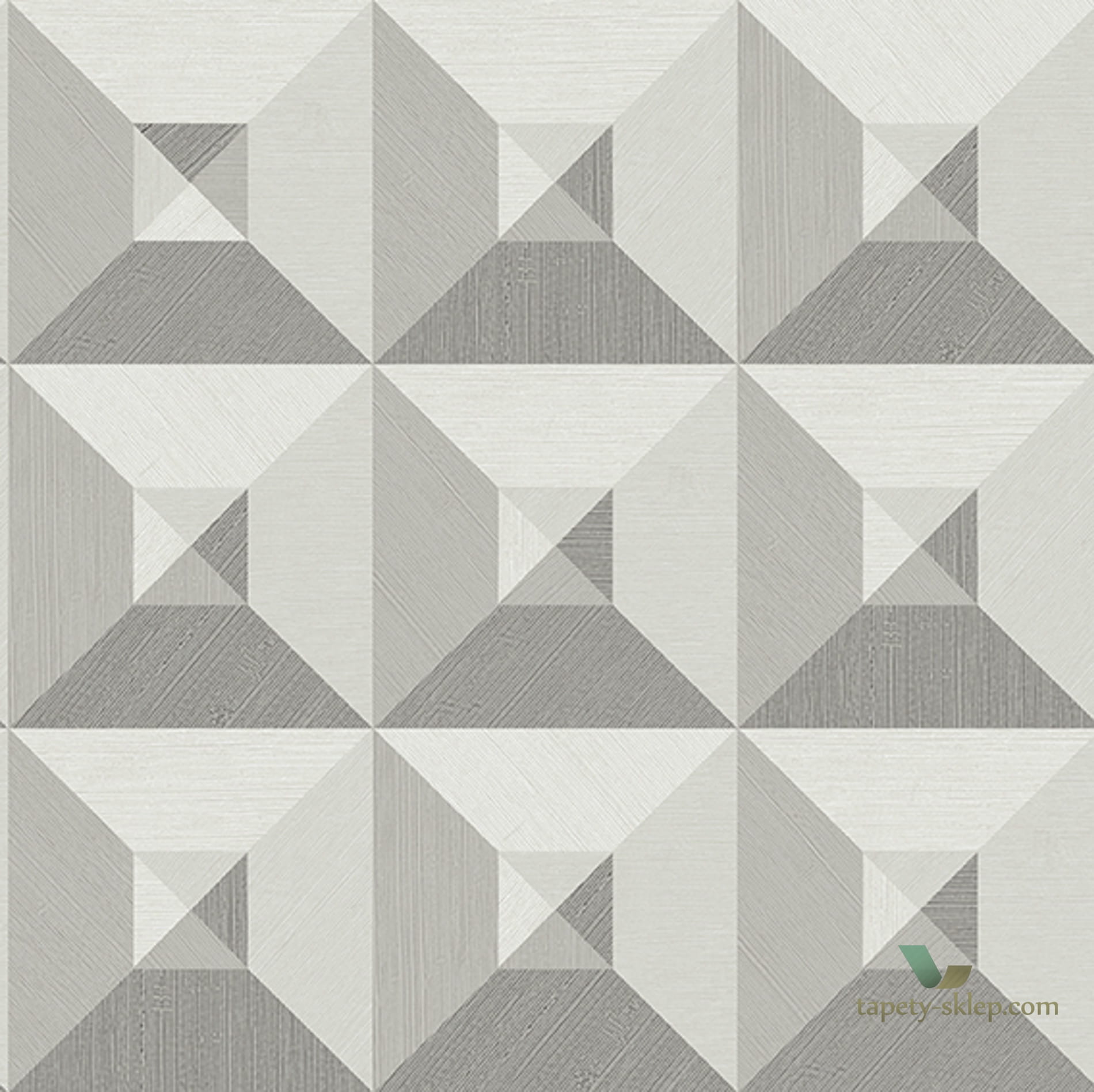 Tapeta z geometrycznym wzorem Arte Pyramid 26500 Focus