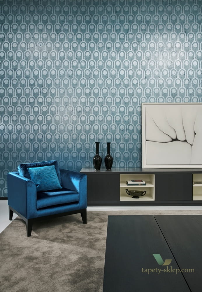 Tapeta w stylu art-deco Arte 37632 Arcum Metal X Signum