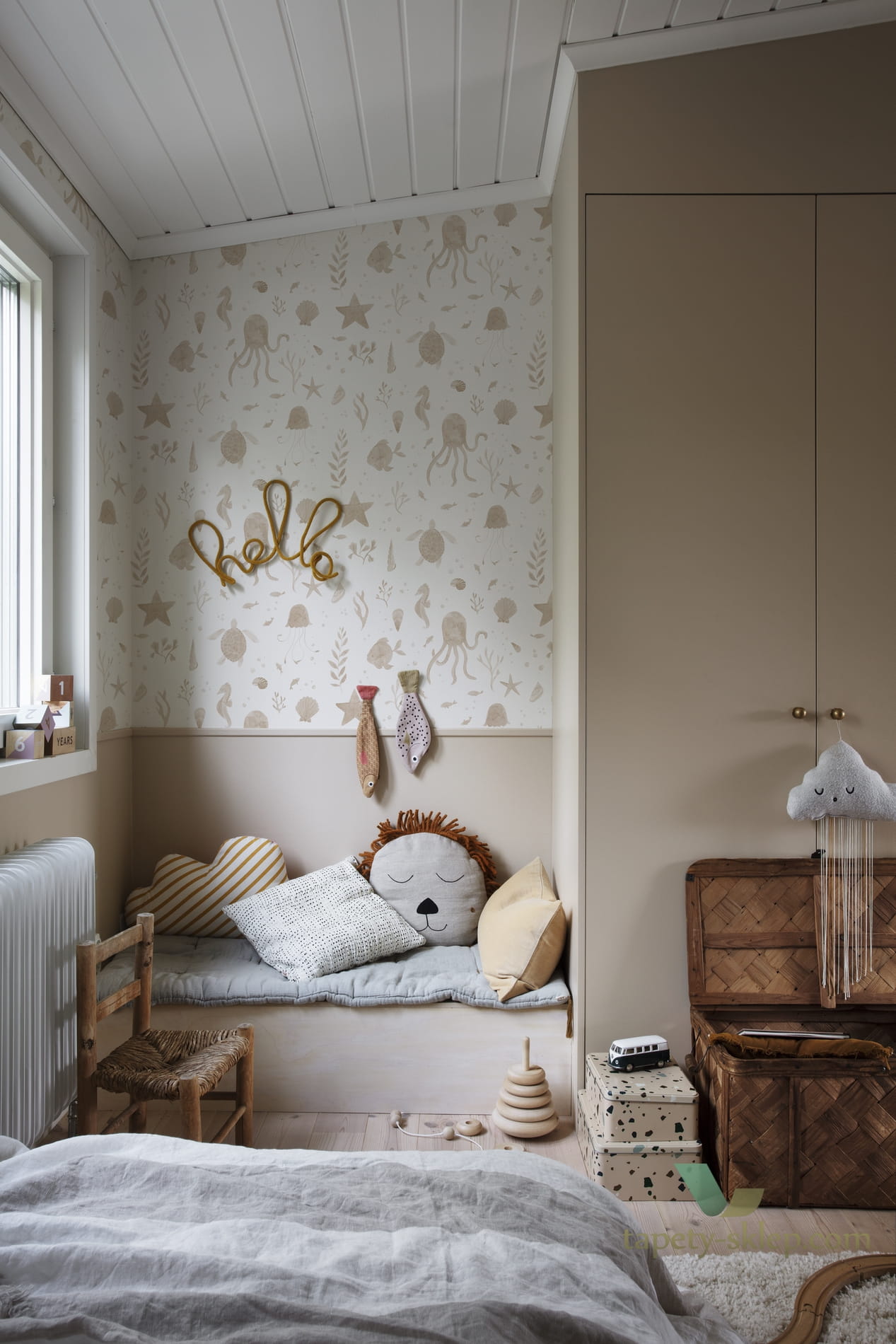 Tapeta Sandberg Della Coral 243-23 Familj II