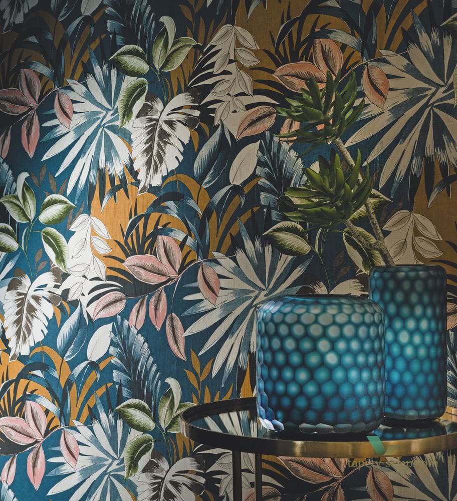 Tapeta tropikalne liście Casamance 74260150 Floresta Rio Madeira